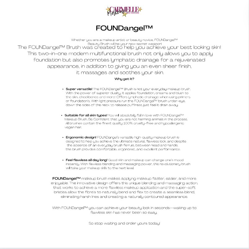 Foundation Brush FOUNDangel™  BRUSH