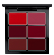 Six Colour Lip Pallet Red