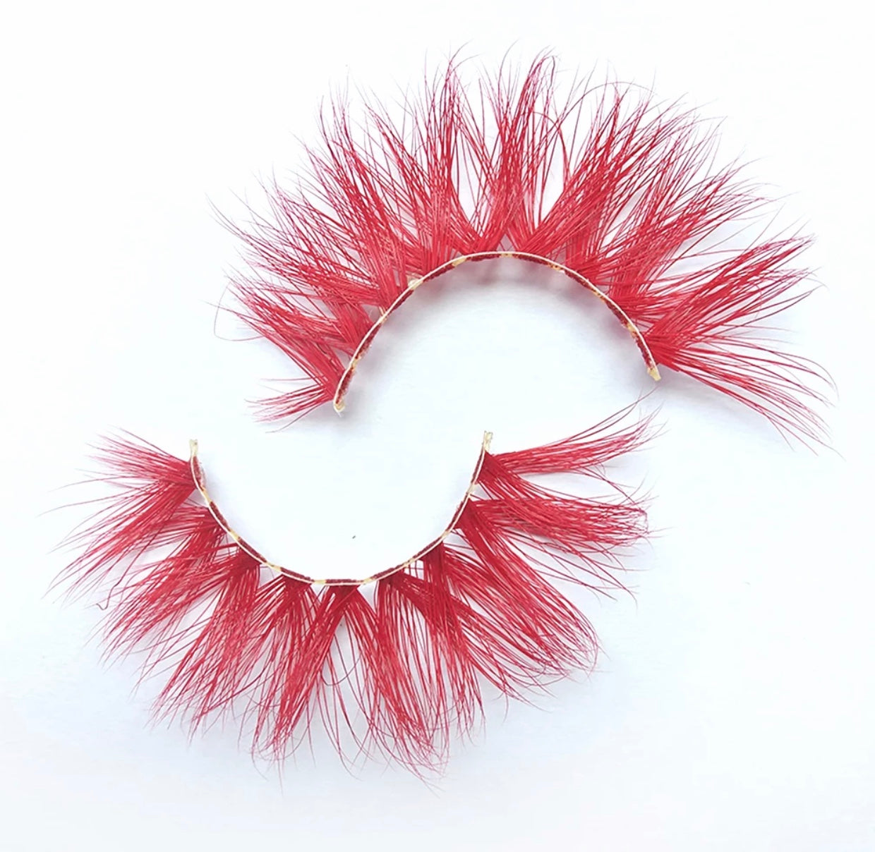 Coloured False Lashes