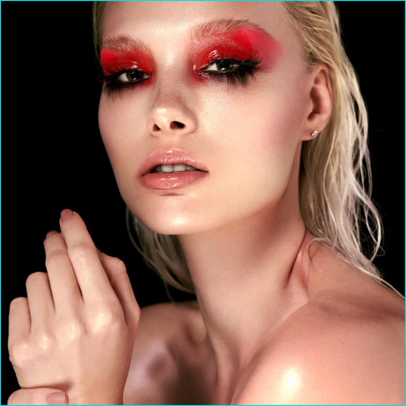 Red Beauty Makeup  